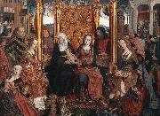 unknow artist The Holy Kinship Altarpiece china oil painting reproduction